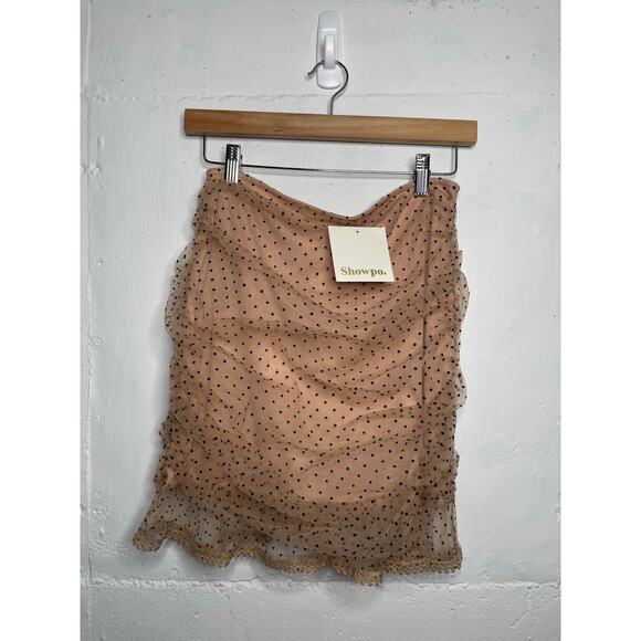 Showpo. Dresses & Skirts - NEW SHOWPO Change Makers Skirt Mesh Womens Size US 6